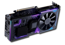 Carte graphique avec éclairage RGB